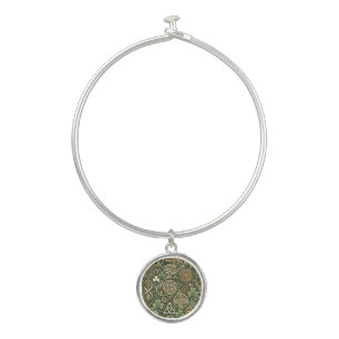 Celtic Bloom Bangle Bracelet