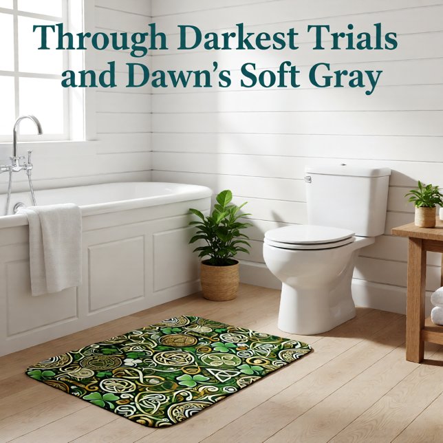 Celtic Bloom Bath Mat (Creator Uploaded)