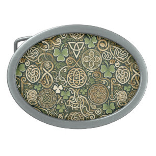 Celtic Bloom Belt Buckle