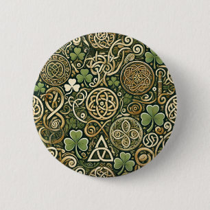 Celtic Bloom Button