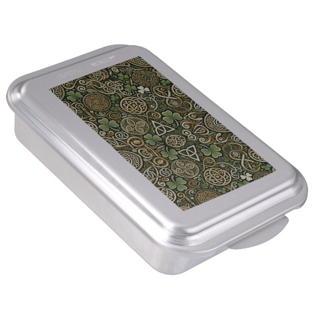Celtic Bloom Cake Pan (Side)