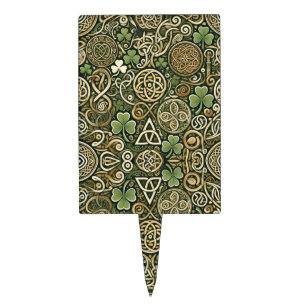 Celtic Bloom Cake Topper