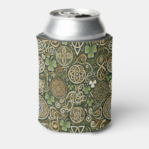 Celtic Bloom Can Cooler