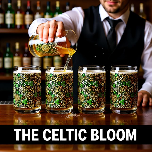 Celtic Bloom Can Glass (Creator Uploaded)