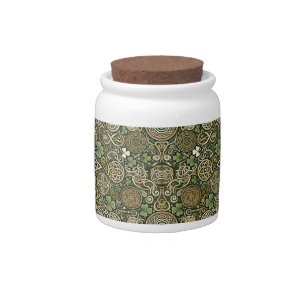 Celtic Bloom Candy Jar