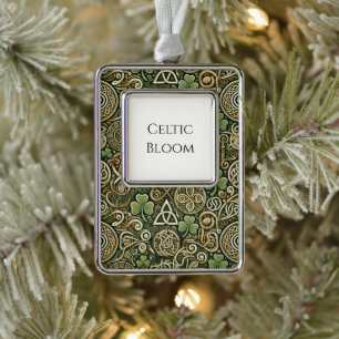 Celtic Bloom Christmas Ornament
