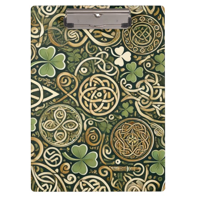 Celtic Bloom Clipboard (Front)