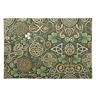 Celtic Bloom Cloth Placemat