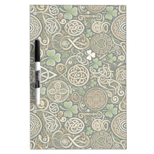 Celtic Bloom Dry Erase Board