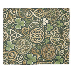 Celtic Bloom Duvet Cover