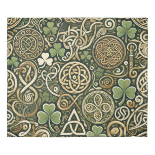 Celtic Bloom Duvet Cover