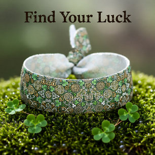 Celtic Bloom Elastic Hair Tie