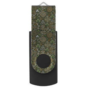 Celtic Bloom Flash Drive