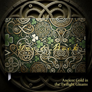 Celtic Bloom Foil Guest Book