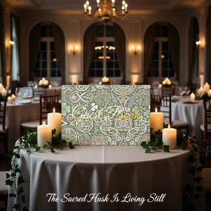 Celtic Bloom Foil Guest Book