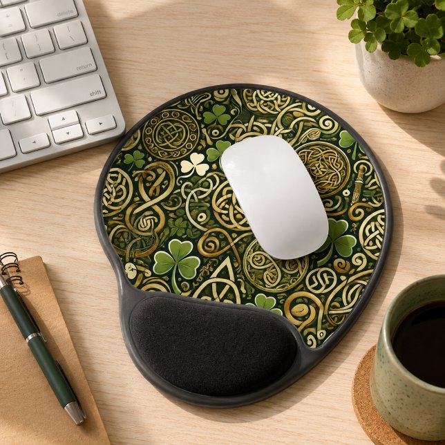 Celtic Bloom Gel Mouse Pad (Creator Uploaded)