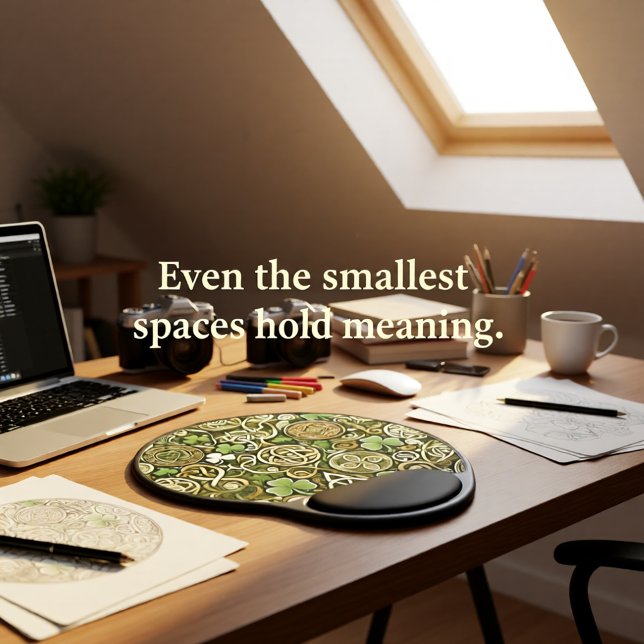 Celtic Bloom Gel Mouse Pad (Creator Uploaded)