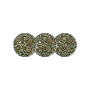 Celtic Bloom Golf Ball Marker