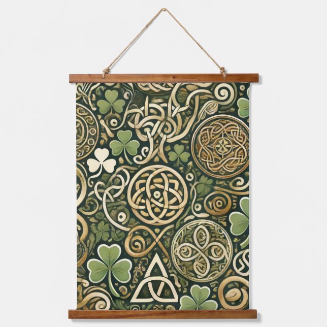 Celtic Bloom Hanging Tapestry (Front)