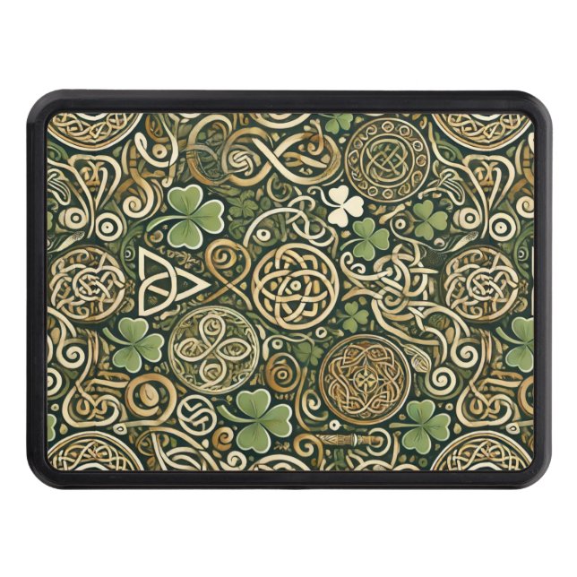 Celtic Bloom Hitch Cover (Front)