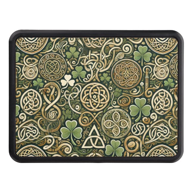 Celtic Bloom Hitch Cover (Front)