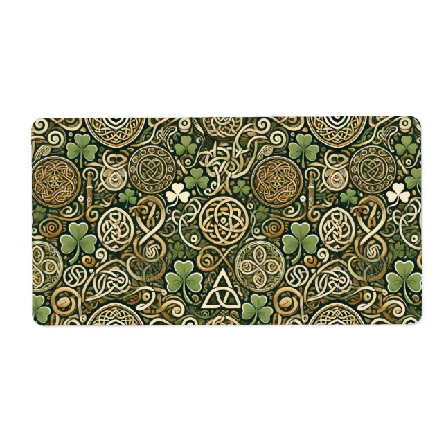 Celtic Bloom Label (Front)