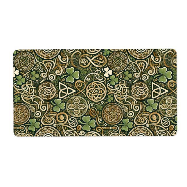 Celtic Bloom Label (Front)