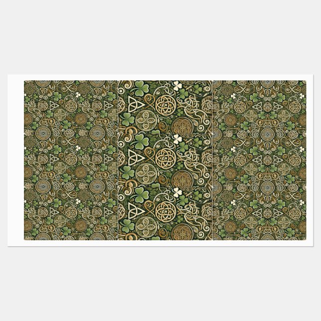 Celtic Bloom Labels (Sheet)