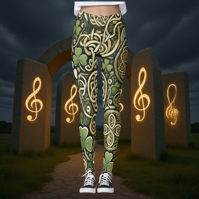 Celtic Bloom Leggings (Creator Uploaded)