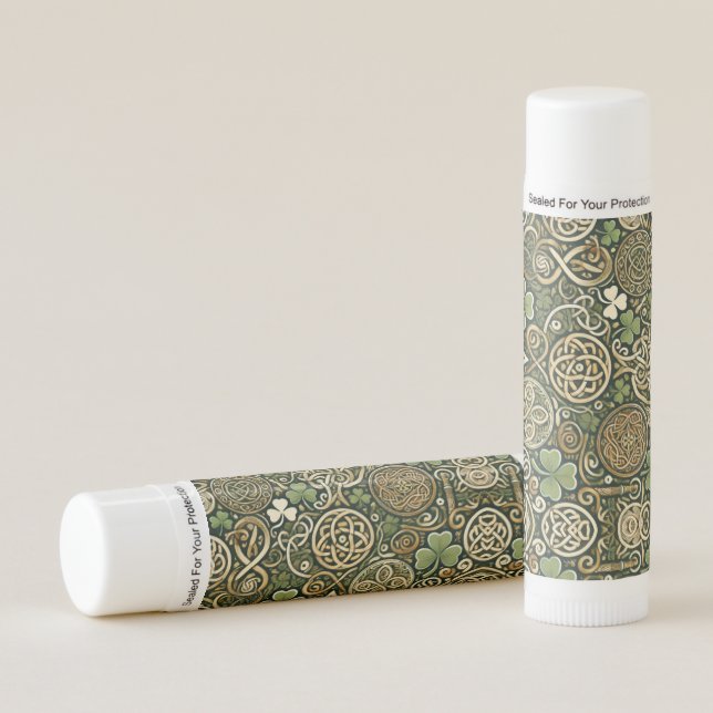 Celtic Bloom Lip Balm (Front)