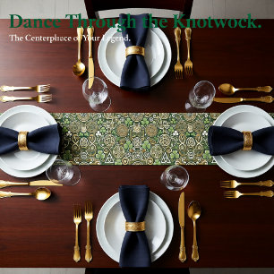 Celtic Bloom Long Table Runner