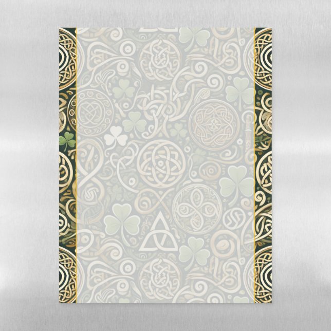 Celtic Bloom Magnetic Dry Erase Sheet (Vertical)