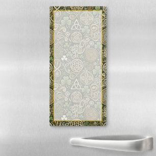 Celtic Bloom Magnetic Notepad