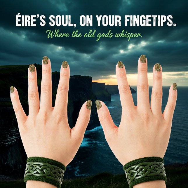 Celtic Bloom Minx Nail Art (Creator Uploaded)