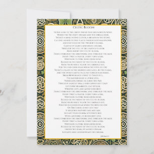 Celtic Bloom Note Card