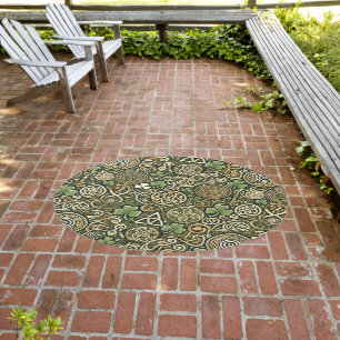 Celtic Bloom Outdoor Rug