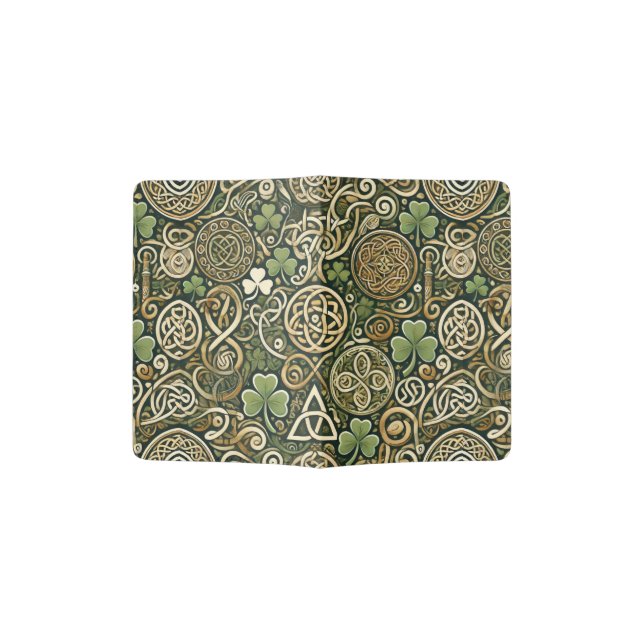 Celtic Bloom Passport Holder (Opened)