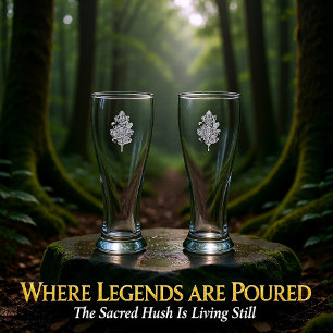 Celtic Bloom Pilsner Glass