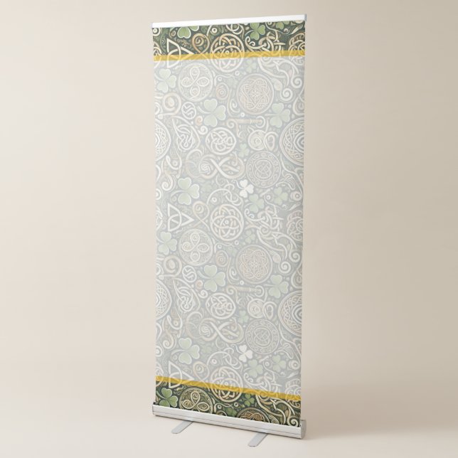 Celtic Bloom Retractable Banner (3/4)