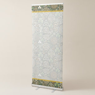 Celtic Bloom Retractable Banner