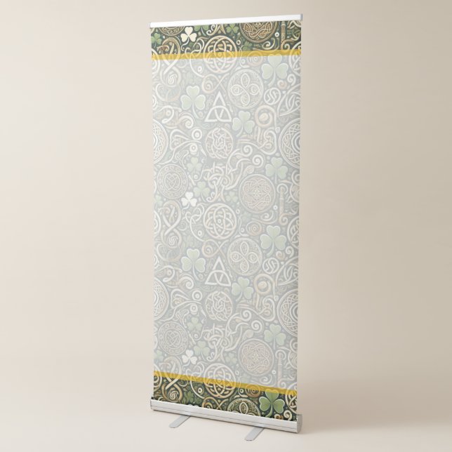 Celtic Bloom Retractable Banner (3/4)