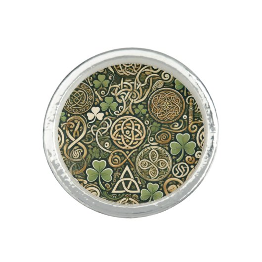 Celtic Bloom Ring (Front)