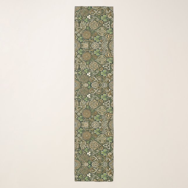 Celtic Bloom Scarf (Front)