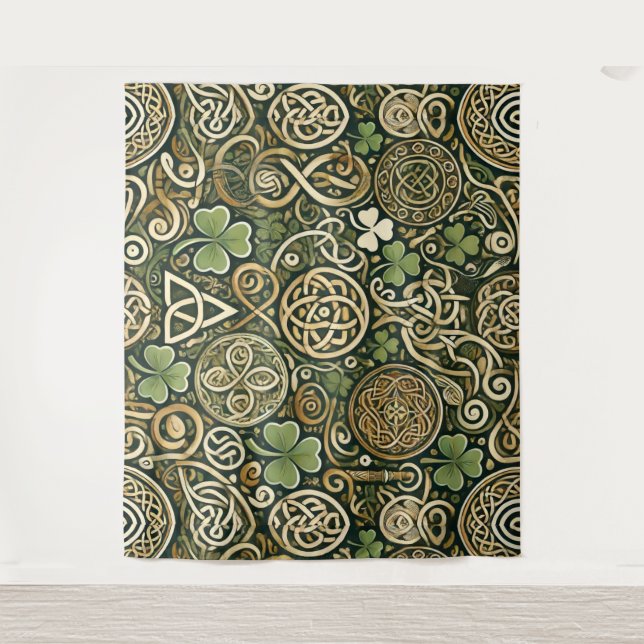 Celtic Bloom Tapestry (Front)