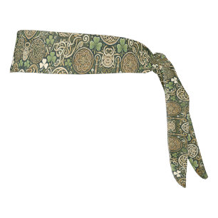 Celtic Bloom Tie Headband