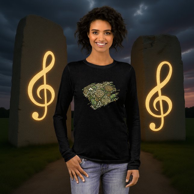 Celtic Bloom Tri-Blend Shirt (Creator Uploaded)