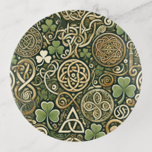 Celtic Bloom Trinket Tray