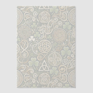 Celtic Bloom Vellum Invitations