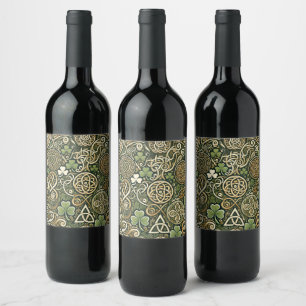 Celtic Bloom Wine Label