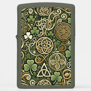 Celtic Bloom Zippo Lighter
